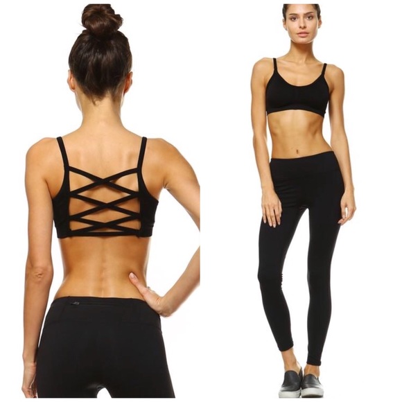 bchic_boutique Other - Black Criss Cross Back Sports Bra
